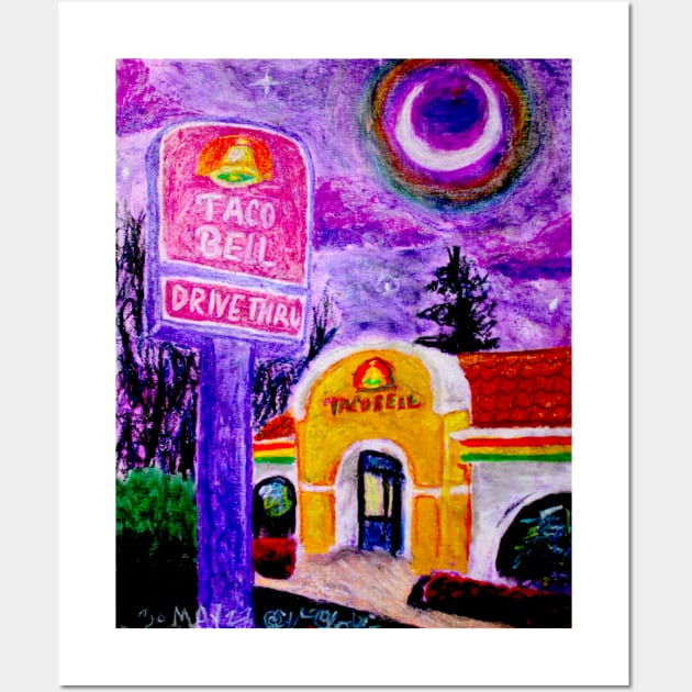 Taco Bell Wall Art by Art of V. Cook